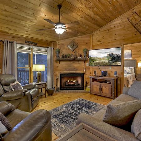 Talking Leaves Hot Tub Firepit And Comfy King Beds Villa Ellijay Buitenkant foto