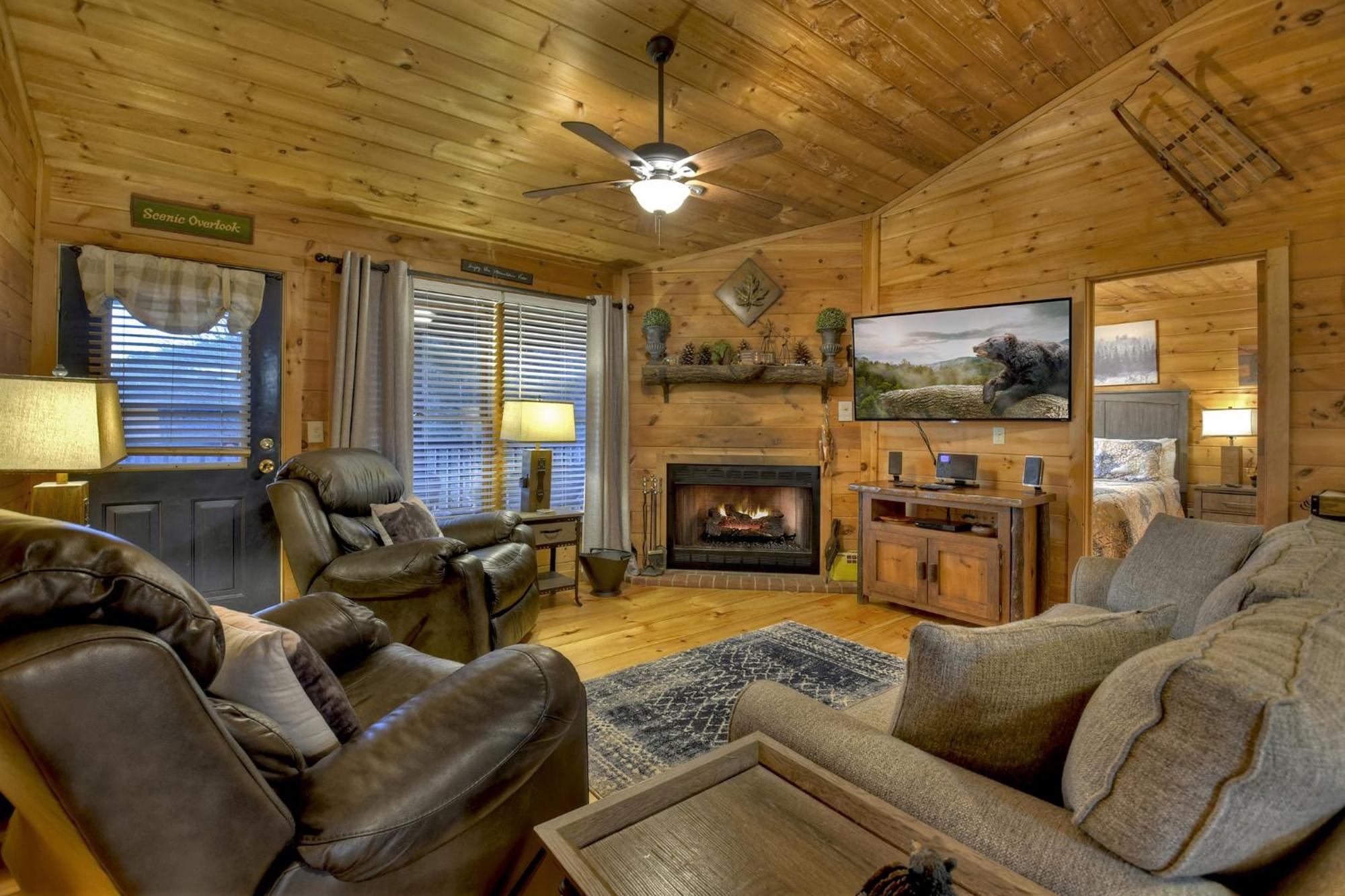 Talking Leaves Hot Tub Firepit And Comfy King Beds Villa Ellijay Buitenkant foto